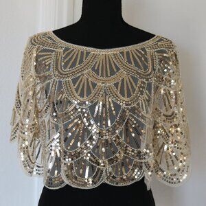NWOT Sequined Shawl